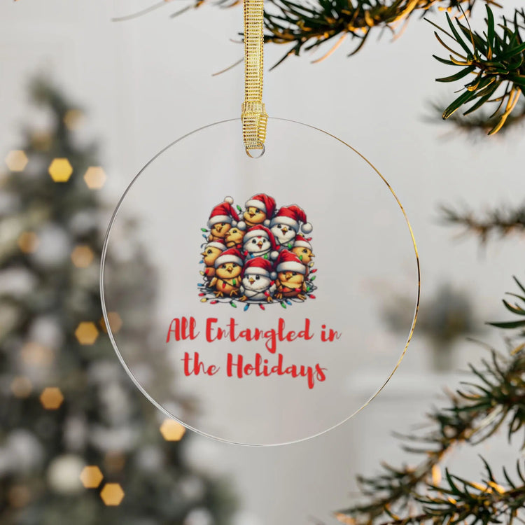 Acrylic Ornaments, Chicken Xmas, Farm House Designs, Country Xmas, Holiday Decorations, Xmas Tree ornaments, Living Room Decor, Xmas gifts The Aurora Touch
