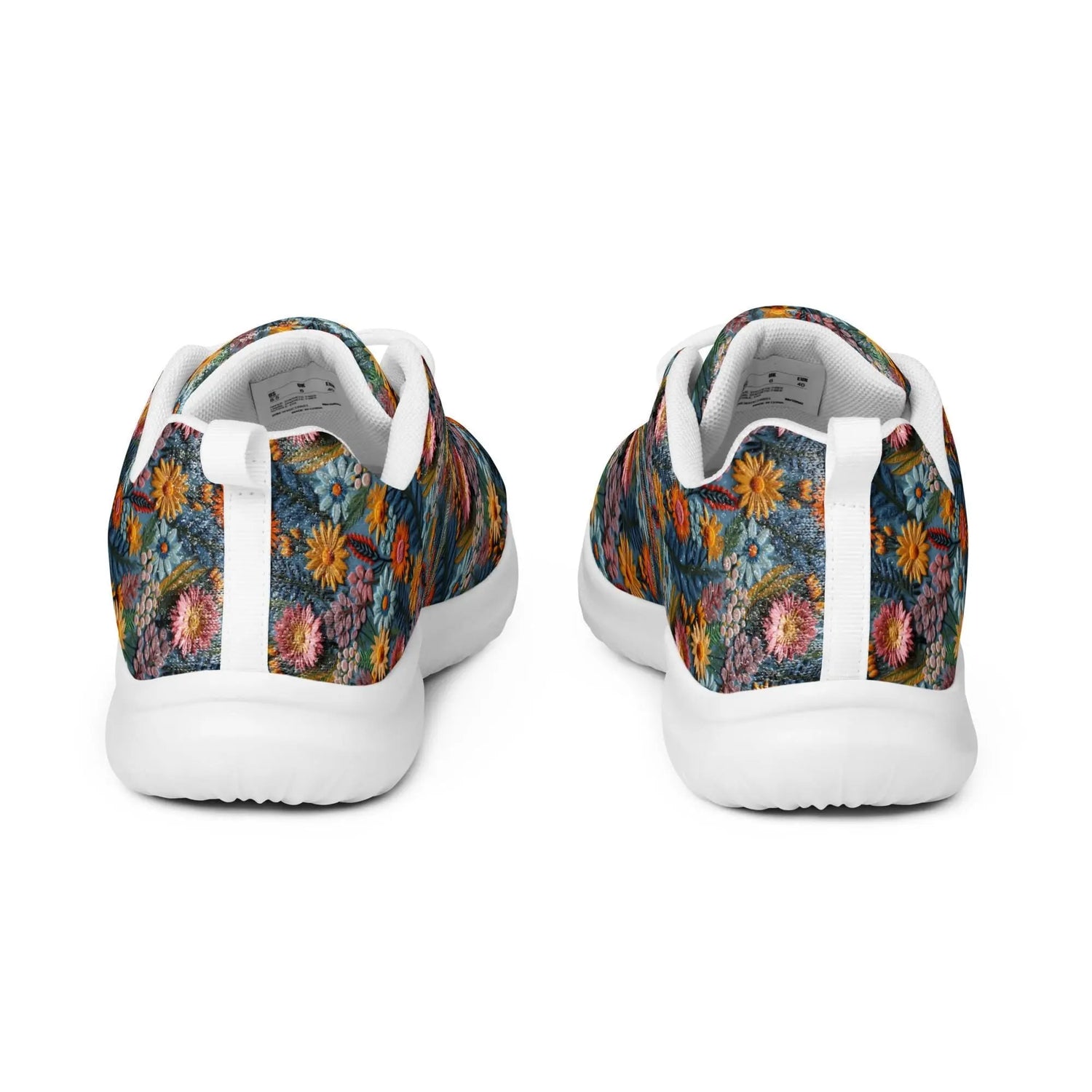 Stylish Floral Thread Women’s Athletic Shoes | Casual Walking & Gym Sneakers | Everyday Modern Footwear