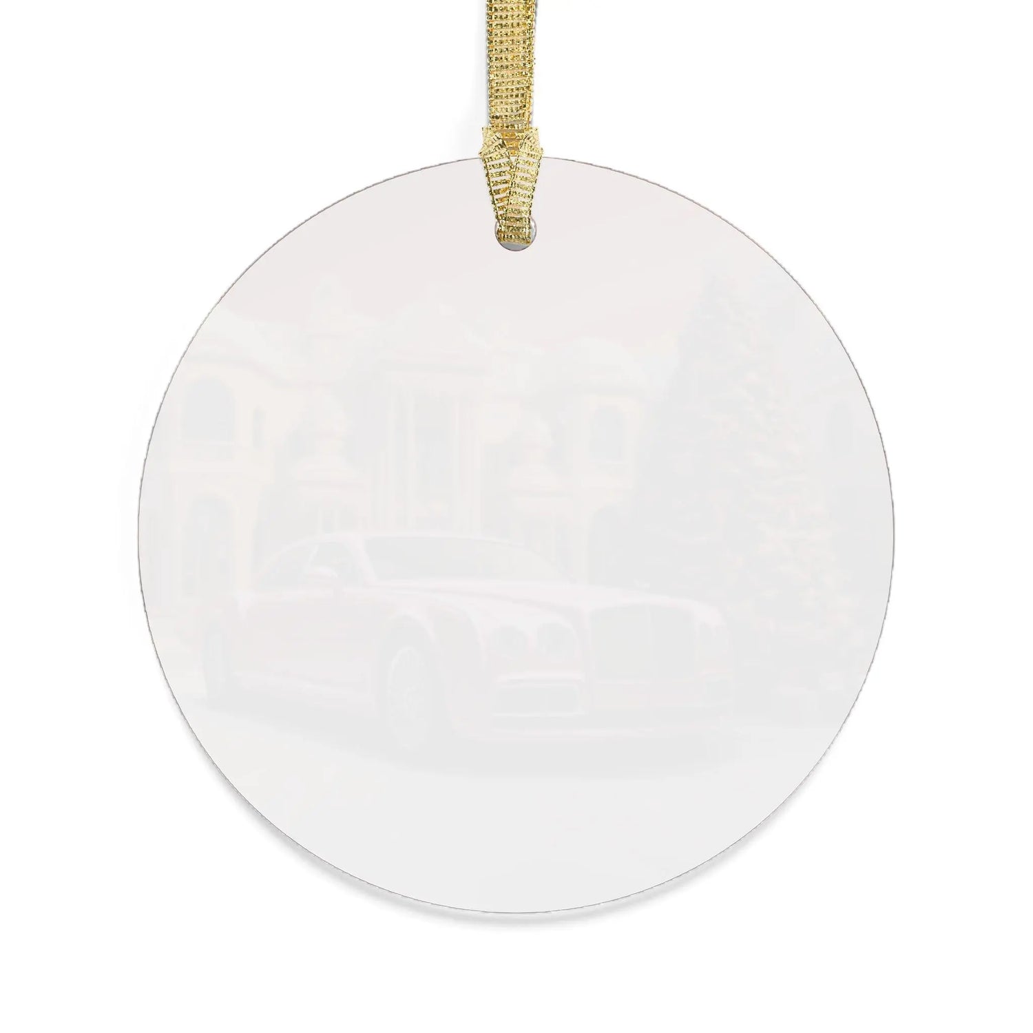 Acrylic Ornaments, Luxury Car Xmas Scene Design, Xmas Tree Ornaments & Holiday Decor, Pink, Beverly Hills, Barbie Pink, Luxury Xmas Gift The Aurora Touch