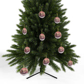 Acrylic Ornaments, Luxury Car Xmas Scene Design, Xmas Tree Ornaments & Holiday Decor, Pink, Beverly Hills, Barbie Pink, Luxury Xmas Gift The Aurora Touch