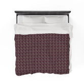 Cozy Velveteen Plush Blanket - Soft Floral Throw for Home, Decor, Gift, Nursery, Cozy Evenings