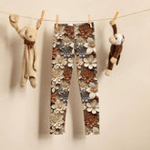 Whimsical Floral All-Over Print Leggings for Kids - Soft, Stylish, and Comfortable! The Aurora Touch