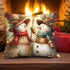 Festive Snowman Pillow, Christmas decor, Holiday gift, Winter home accessory, Cozy throw pillow, Seasonal decoration The Aurora Touch