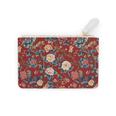 Elegant Floral Mini Clutch Bag, Stylish Purse, Makeup Organizer, Gift for Her, Wedding, Date Night The Aurora Touch