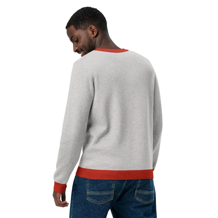 Festive Knitted Christmas Fun Cat Design Crew Neck Sweater – Purrfect Holiday Style The Aurora Touch
