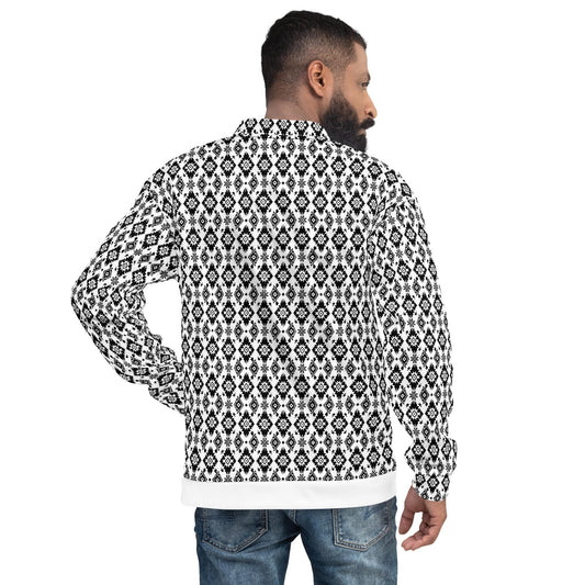Men's Designer Bomber Jacket - Stylish and Customizable Design, Casual Streetwear, Unique Graphic Jacket for Men