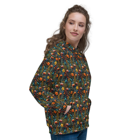 Ultra Comfy All Over Print Hoodie - Chic & Stylish Women's Apparel