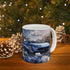Blue Lamborghini Personalized Ceramic Mug 11oz, Exotic Car Luxury Design for Special someone Mug, Luxury Kitchen Decor, Fancy Coffee Mug The Aurora Touch