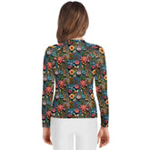 Youth Colorful Stylish Rash Guard - Vibrant Protection for Active Kids!" The Aurora Touch