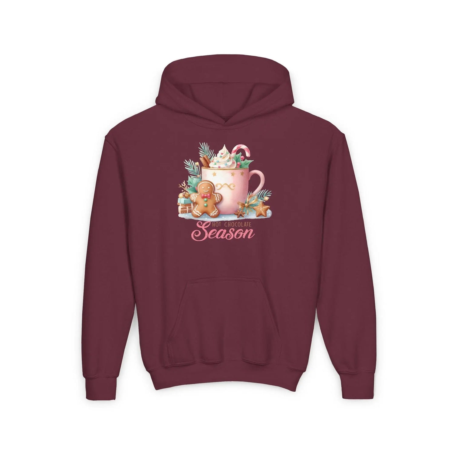 Cozy Hot Chocolate Sweatshirt for Kids, Winter Apparel, Christmas Gift, Holiday Hoodie, Seasonal Fashion, Cute Kids Clothing