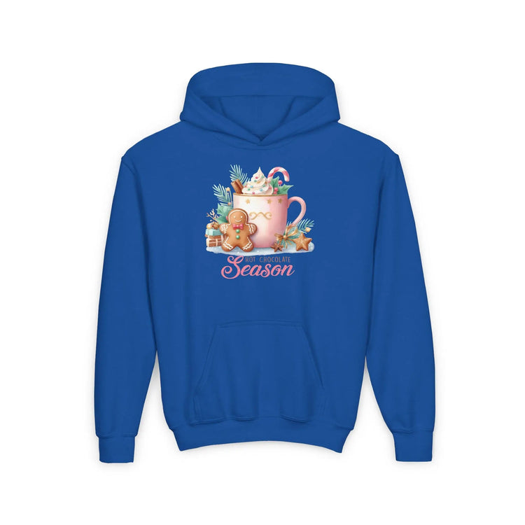 Cozy Hot Chocolate Sweatshirt for Kids, Winter Apparel, Christmas Gift, Holiday Hoodie, Seasonal Fashion, Cute Kids Clothing