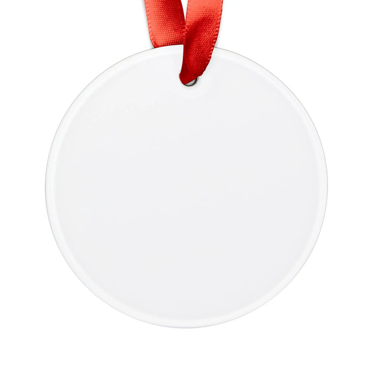 Personalized Acrylic Ornament with Candy Cane Car Design, Custom Holiday Lamborgini Decoration, Kids Gift, Christmas Keepsake, Home Decor The Aurora Touch