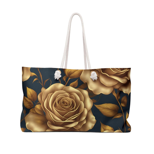 Elegant Floral Weekender Bag, Travel Tote for Women, Stylish Overnight Bag, Lightweight Beach Bag, Perfect Gift for Mother&#39;s Day, Weddings,
