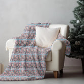 Cozy Velveteen Plush Blanket for Home Decor, Perfect Gift for Birthdays, Weddings, Holiday Snuggles, Heartwarming Comfort The Aurora Touch