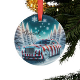 Personalized Acrylic Christmas Ornament, Custom Holiday Decor, Custom Name Ornament, Unique Tree Decoration, Rolls Royce Ornament The Aurora Touch