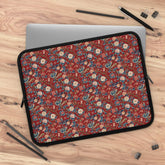 Bohemian Floral Laptop Sleeve, Chinioise Stylish Tech Organizer, Gift for Students, Work & Travel Accessory, Computer Case The Aurora Touch