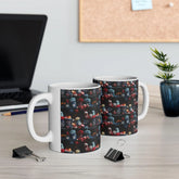 Cozy Winter Ceramic Mug, Perfect for Hot Cocoa, Holiday Gift, Winter Decor, 11oz or 15oz The Aurora Touch