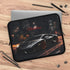 Personalized Black Lamborghini Laptop Sleeve, Custom Tech Case, Gamer Gift, Online Class Accessory, Back to School The Aurora Touch