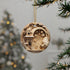 Whimsical Ceramic Ornaments - Perfect for Christmas Decor, Holiday Gifts, Tree Decorations, Winter Wonderland, Double-Sided The Aurora Touch