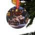 Personalized Holiday Acrylic Ornament, Custom Name Christmas Decoration, Unique Gift for Family, Festive Tree Decor, Keepsake 2024 The Aurora Touch