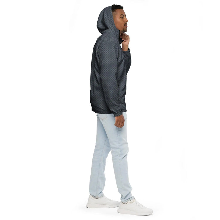 Men’s Geometric Windbreaker Jacket – Casual & Stylish Lightweight Jacket for All Seasons The Aurora Touch