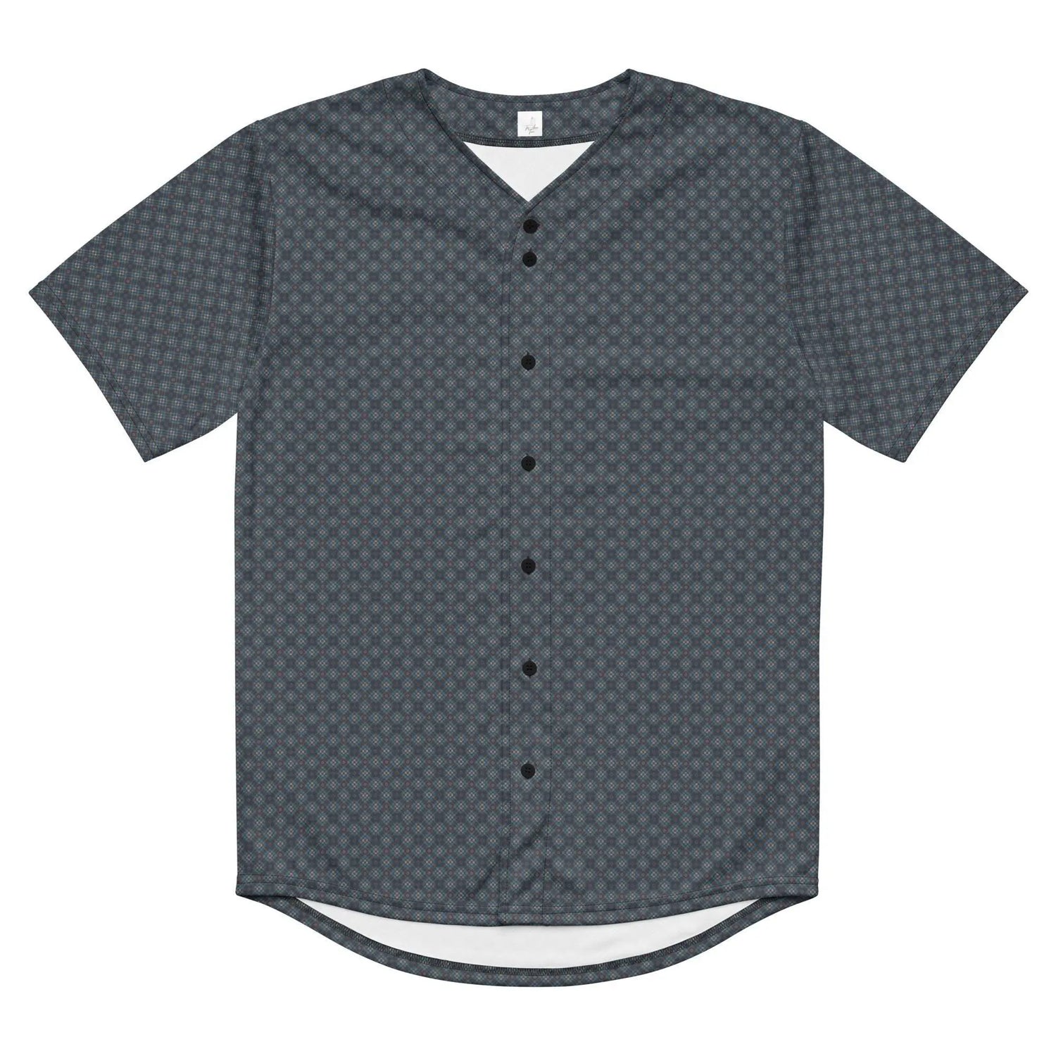Men’s Geometrical Recycled Baseball Jersey – Eco-Friendly Athletic Wear with Relaxing Casual Stylish Design The Aurora Touch