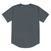 Men’s Geometrical Recycled Baseball Jersey – Eco-Friendly Athletic Wear with Relaxing Casual Stylish Design The Aurora Touch