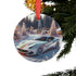 Personalized Christmas Acrylic Ornament, Holiday Decoration for Car Lovers, Custom Holiday Gift, Xmas Keepsake, Ferrari Ornament The Aurora Touch