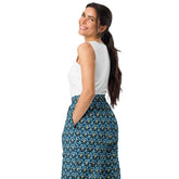 Colorful All-Over Print Uni-Sex Wide-Leg Joggers – Stylish & Comfortable Casual Loungers for Everyday Wear
