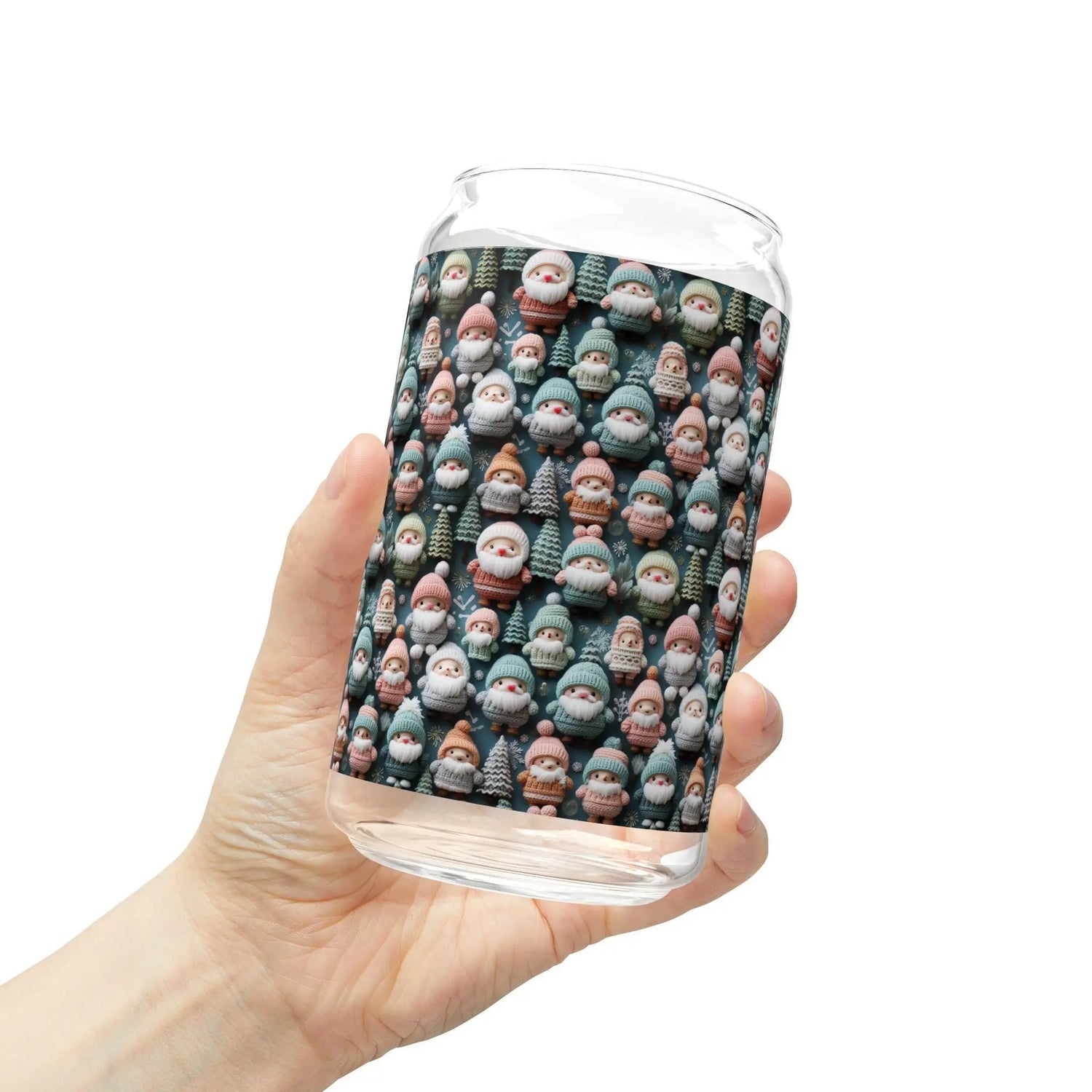 Unique 16oz Sipper Glass with Fun Character Design, Perfect for Gifts, Parties, Home Decor, Eco-Friendly Drinking The Aurora Touch