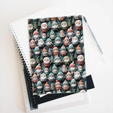 Christmas Journal - Festive Santa Design, Holiday Planner, Gift Journal, Notebook for Kids, Christmas Decor, Festive Writing The Aurora Touch
