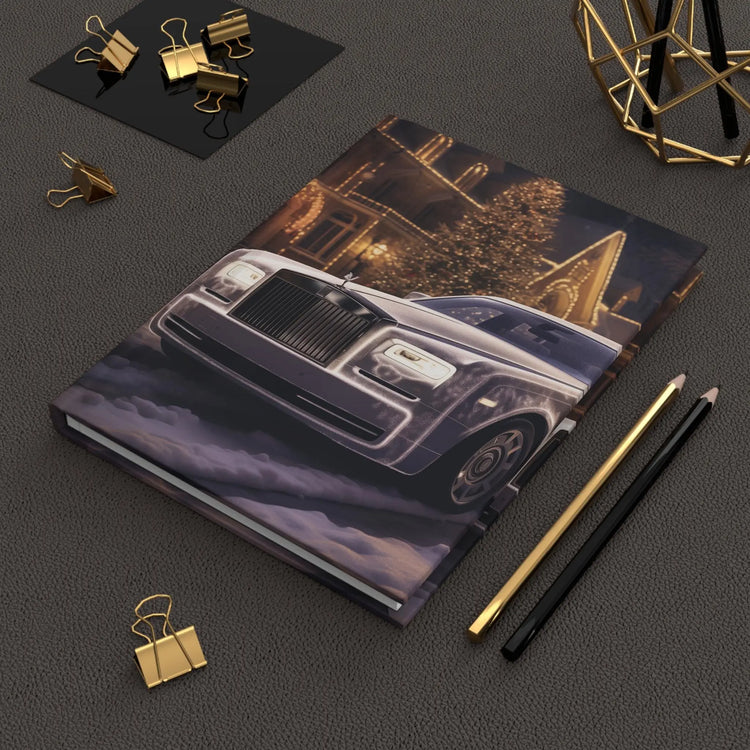 Luxury Hardcover Journal Matte - Rolls Royce Designer Notebook, Daily Journal, Diary, Holiday Gift, School, Hardcover Notebooks The Aurora Touch