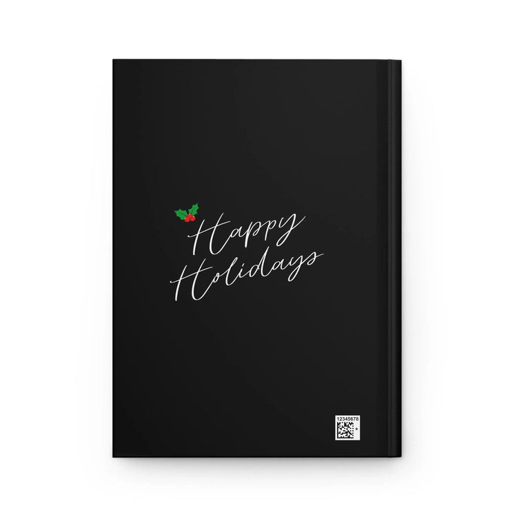 Holiday Kitty Santa Journal, Cat Portrait Novelty Notebook, Xmas Gift, Daily Diary, Simple Christmas Presents, Gift for Cat Lovers The Aurora Touch