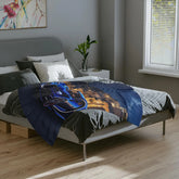 Luxury Velveteen Microfiber Blanket for Car Enthusiasts, Cozy Home Decor, Perfect Gift for Birthdays, Father&