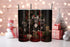 Holiday Tumbler with Straw, 20oz, Frenchie dogs, Holiday Tumbler, Designer cup, Dog lover cup, Sippy cup, Xmas gift, Stocking, Holiday The Aurora Touch