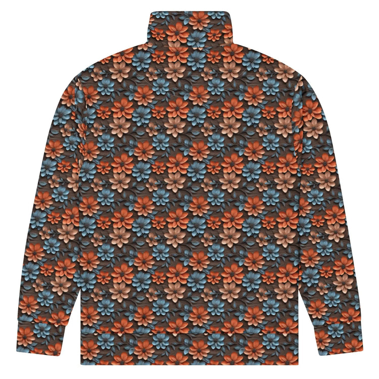 Beautiful Floral Pattern Female Unisex Track Jacket – Stylish & Comfortable Sportswear for Every Season