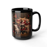 Holiday Mug, 15oz, Chihuahua, large coffee mug, Xmas gift, Nurse Gift, Houseware,  Holiday Decor, Gift for Sister, Puppy Art The Aurora Touch