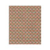 Cozy Floral Velveteen Microfiber Blanket, Soft Throw for Home Decor, Perfect Gift for Birthdays, Weddings, and Holidays, Bedspread, Picnic