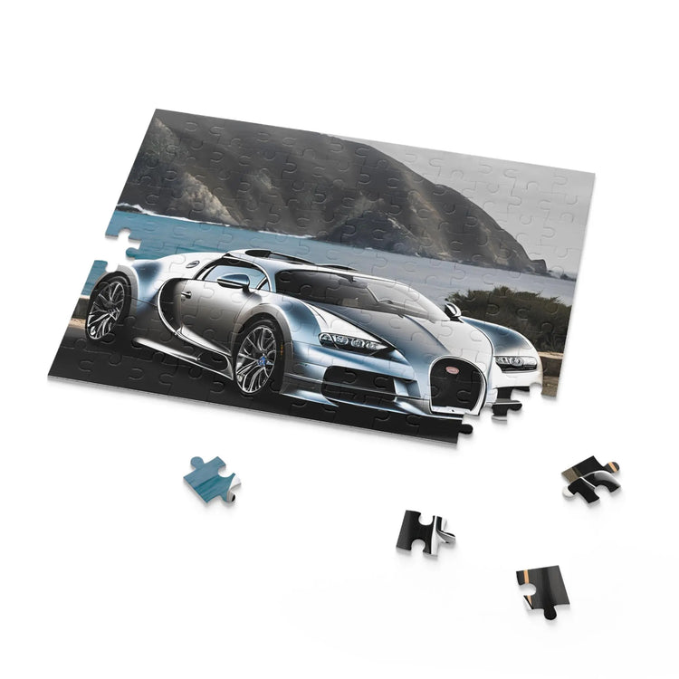 Luxury Car Puzzle, Stunning 3D Bugatti Jigsaw, Perfect Gift for Car Lovers, Family Game Night, Home Decor, 120, 252, 500-Piece The Aurora Touch