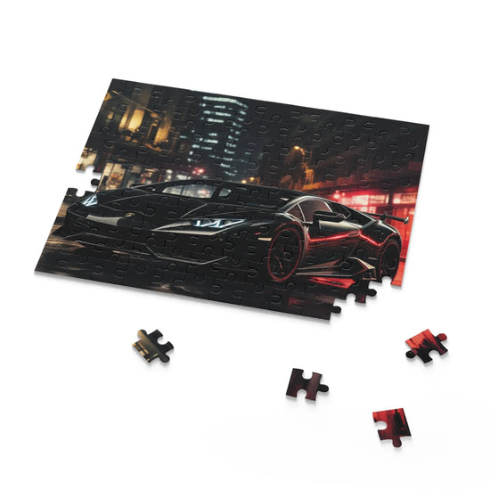 Luxury Sports Car Puzzle, Ideal Gift for Enthusiasts, 120-500 Piece Options, Perfect for Game Night, Auto Lovers, Home Decor, Lamborghini The Aurora Touch