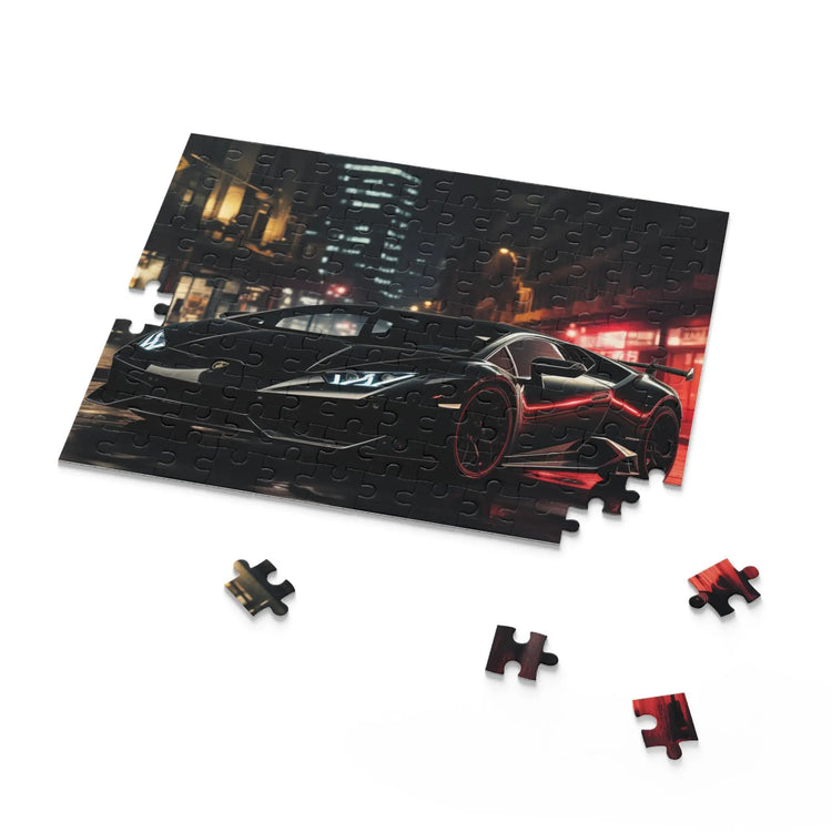 Luxury Sports Car Puzzle, Ideal Gift for Enthusiasts, 120-500 Piece Options, Perfect for Game Night, Auto Lovers, Home Decor, Lamborghini The Aurora Touch