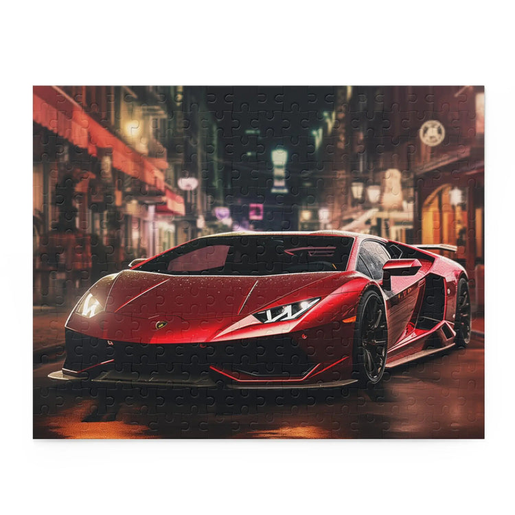 Lamborghini Puzzle (120, 252, 500-Piece) - Car Lover Gift, Automotive Decor, Family Game Night, Unique Wall Art, Birthday Present The Aurora Touch