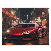 Lamborghini Puzzle (120, 252, 500-Piece) - Car Lover Gift, Automotive Decor, Family Game Night, Unique Wall Art, Birthday Present The Aurora Touch
