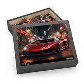 Lamborghini Puzzle (120, 252, 500-Piece) - Car Lover Gift, Automotive Decor, Family Game Night, Unique Wall Art, Birthday Present The Aurora Touch