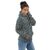 Warm Vibrant 3D Floral All Over Print Hoodie for Women - Stylish Cozy, Perfect for Fall & Winter The Aurora Touch