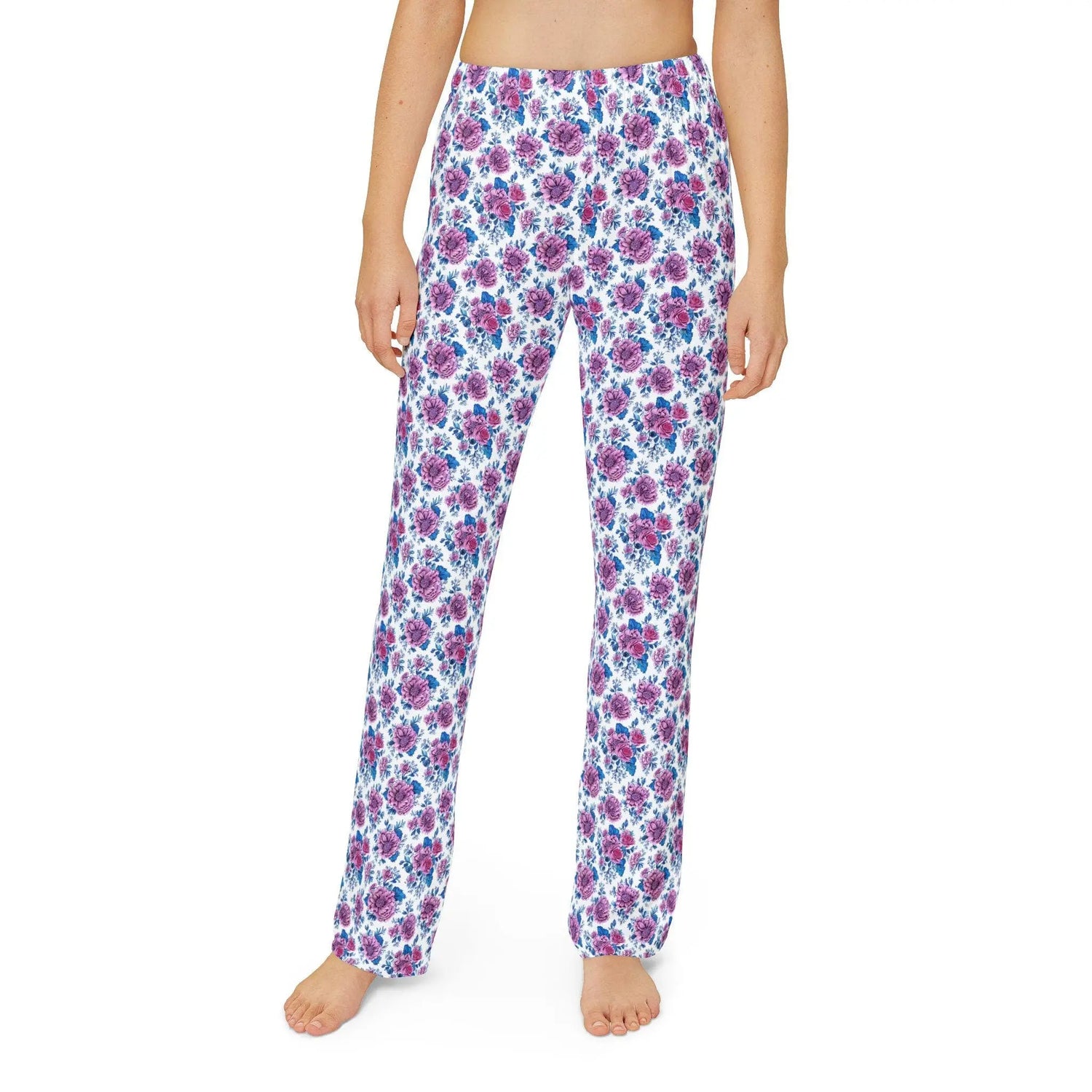 Floral Kids Lounge Pants - Cozy Sleepwear, Play Pants, Gifts for Birthdays, Summer Vibes, Relaxing Days, Holiday Pajama Pants, girl