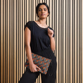 Warm Flowers All-Over Print Stylish Crossbody Bag - Unique Floral Print, Trendy and Functional Bag, Perfect for Daily Use, Gift for Her The Aurora Touch