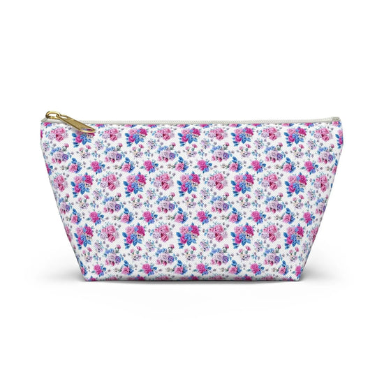 Floral Accessory Pouch, Makeup Bag, Cosmetic Bag, Travel Organizer, Gift for Her, Flower Print Pouch The Aurora Touch