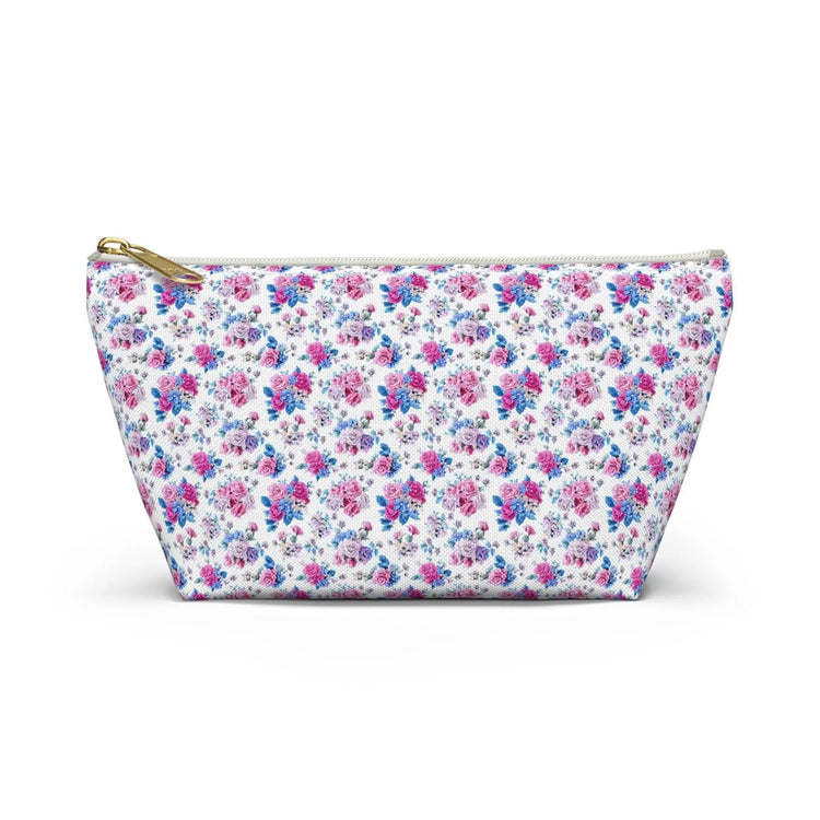 Floral Accessory Pouch, Makeup Bag, Cosmetic Bag, Travel Organizer, Gift for Her, Flower Print Pouch The Aurora Touch