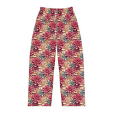 Bohemian Floral Pajama Pants, Cozy Lounge Pants, Indoor Wear, Flower Print Sleepwear, Gift for Her, Relaxation Outfit The Aurora Touch